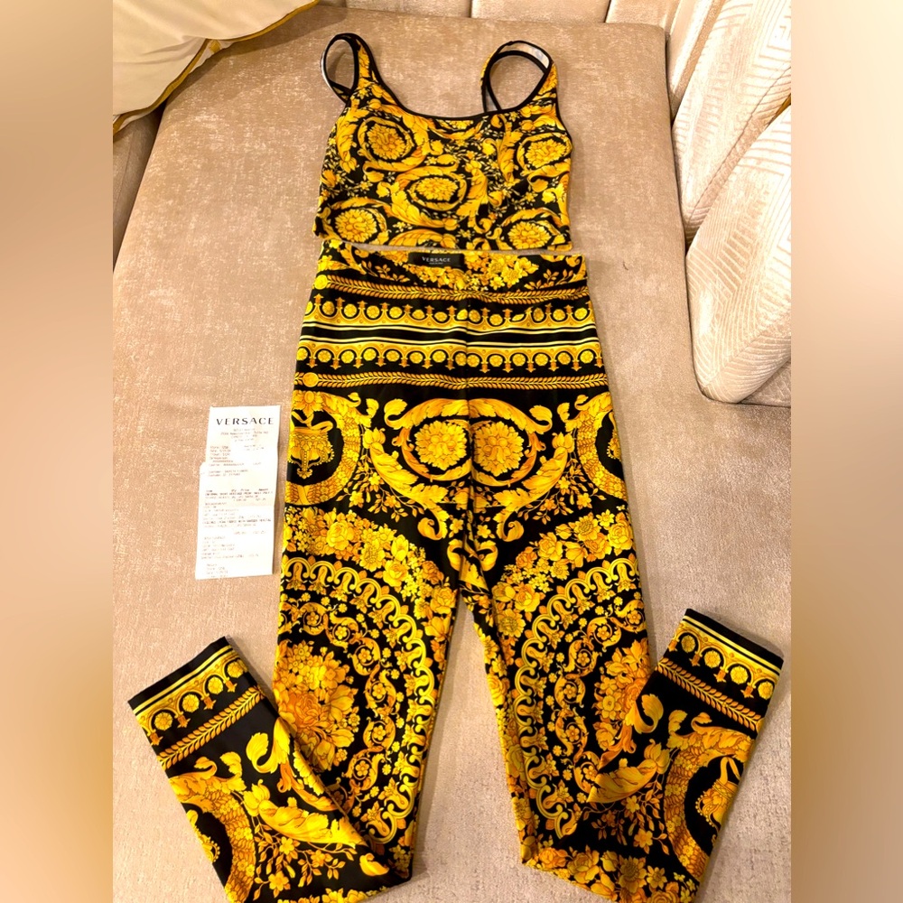 Versace Barocco Leggings
